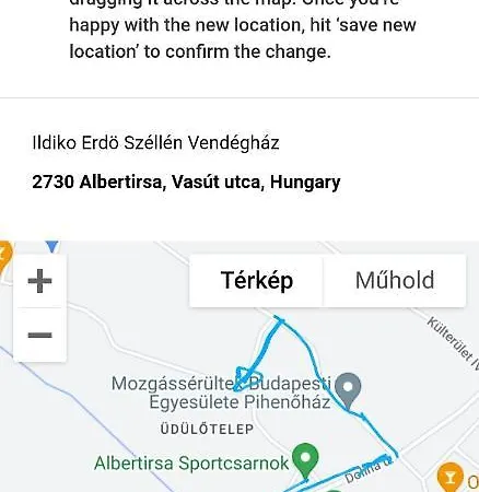 Ildiko Erdo Szellen Vendeghaz Guest house Albertirsa